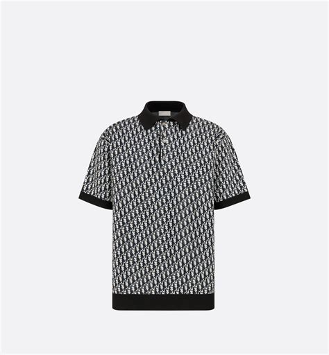 christian dior polo|Dior oblique polo shirt.